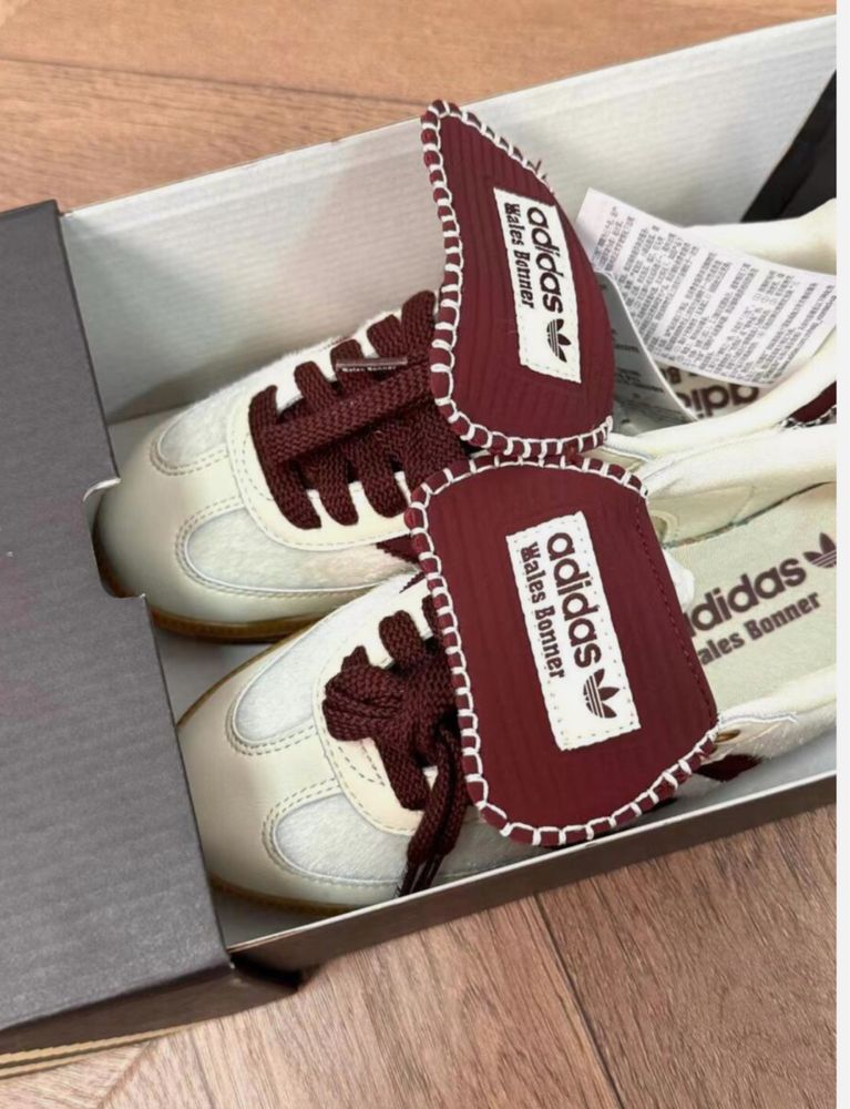 adidas Samba Ponyx Wales Bonner Low Cream White