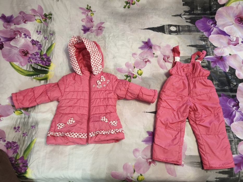 Зимно Яке и панталон за момиче