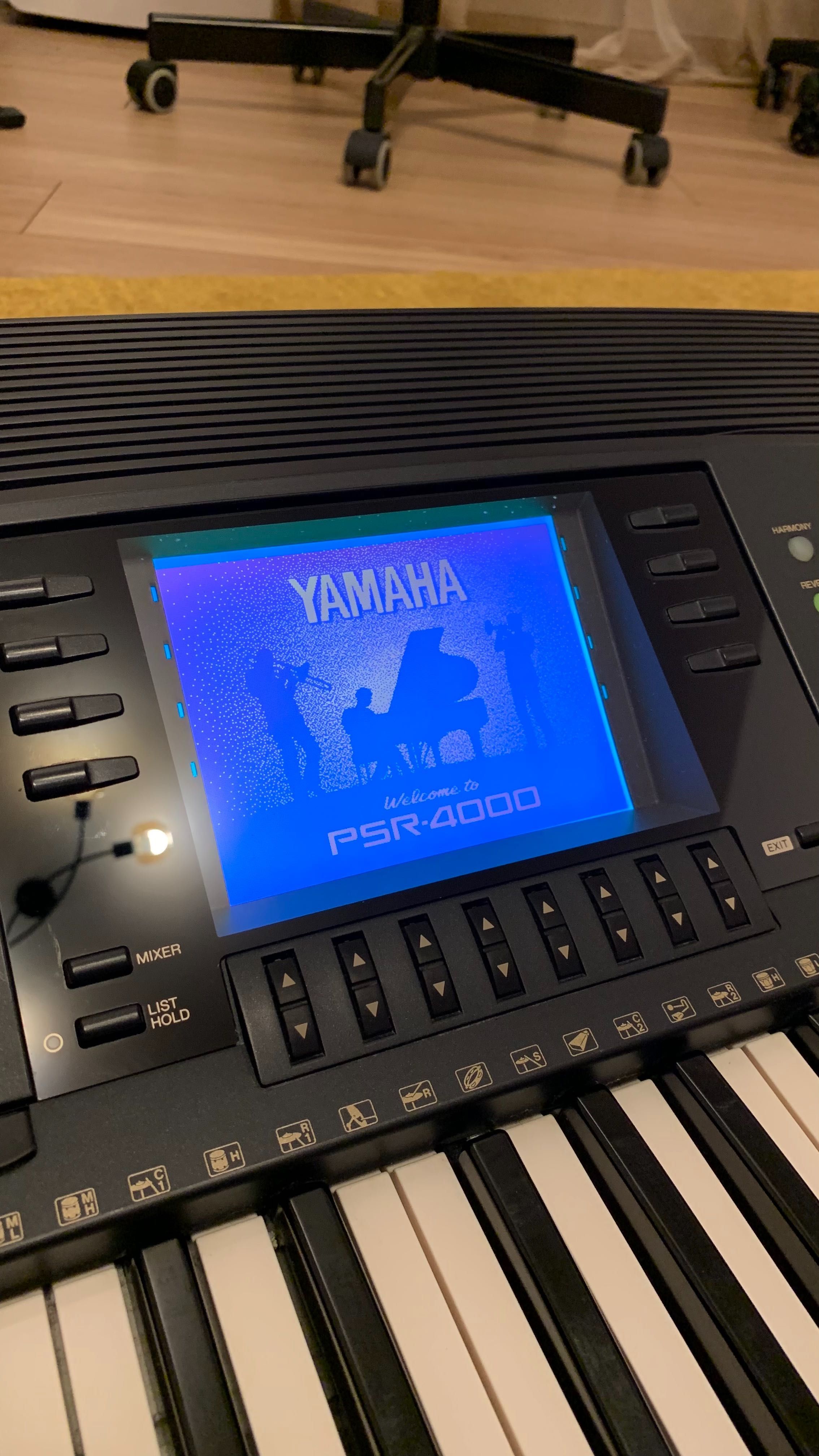 Yamaha PSR-4000 orga Profesionala claviatura sunet portatone midi