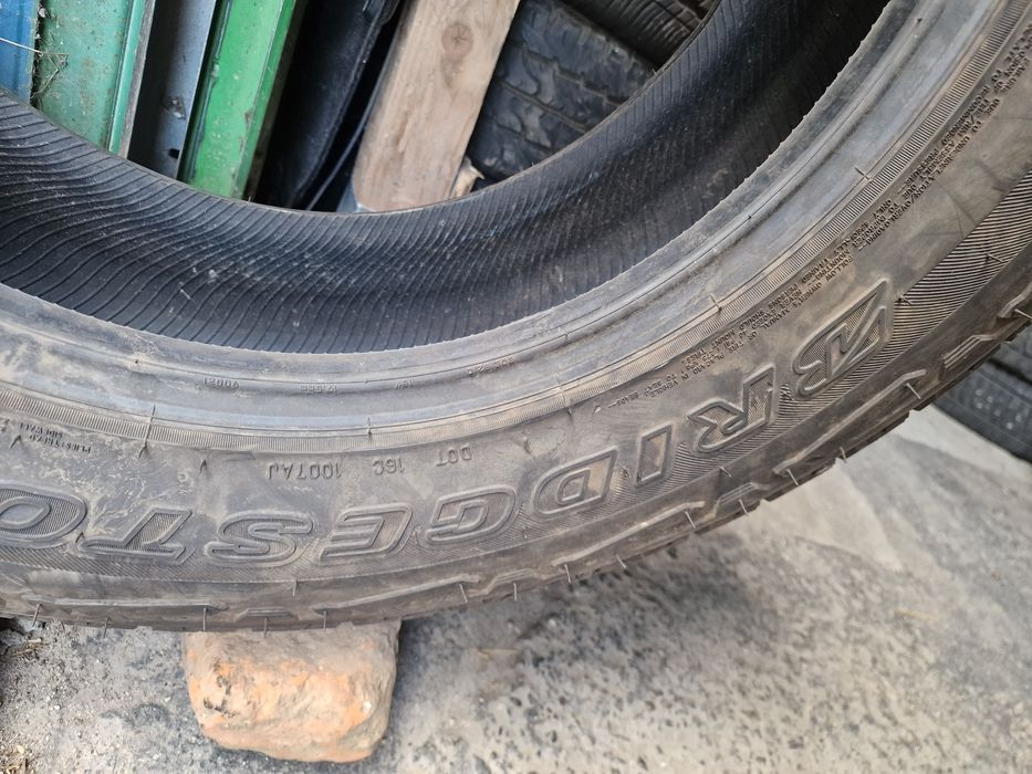 Anvelopă 255/70R18 marca Bridgestone, DOT 2024 ,9 mm ,M +S