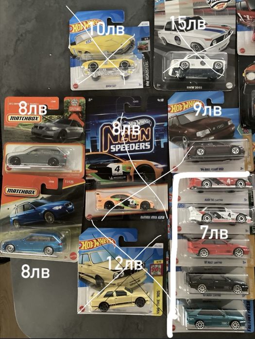 Hot wheels bmw колички