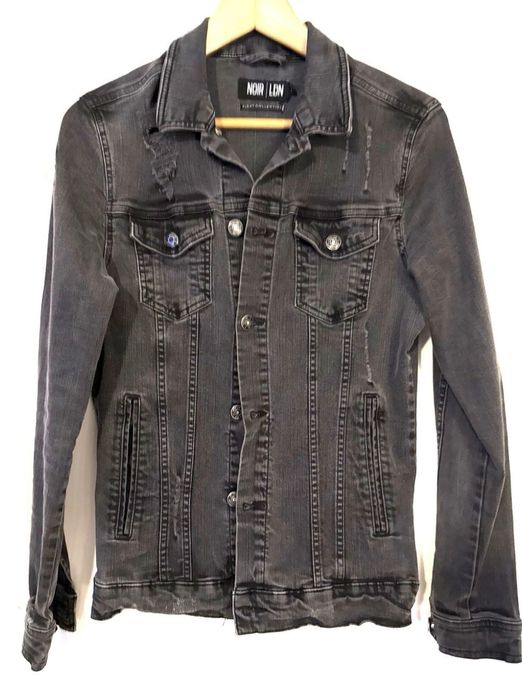 Оригинално Дамско Дънкено Яке Denim Noir Lon S