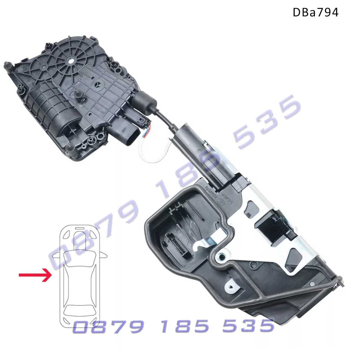 Предна лява брава вакуум BMW E70 E71 X5 X6 2008-13 бмв е70 х5 х6