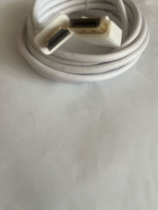 Cablu display port -hdmi Myria 3 m  alb nou