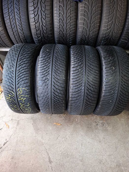 4 Зимни гуми Мишелин Алпин 245/45/19 ДОТ21 (безплатно поставяне)