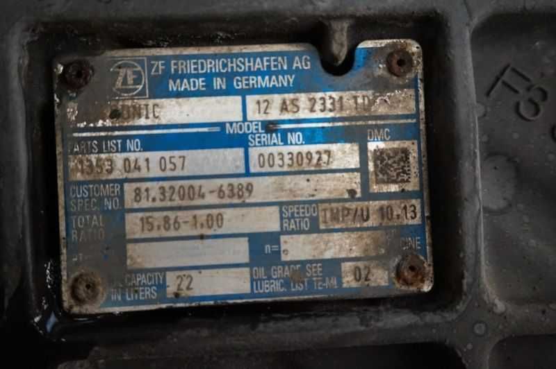 Cutie de viteze pentru camion ZF 12AS2331DD+INT3 - Piese de camion