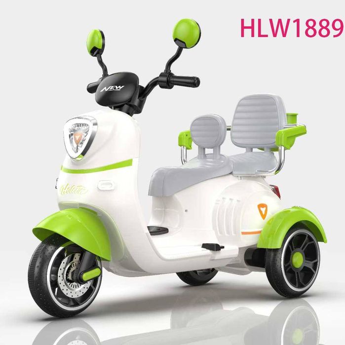 Детский перезаряжаемый трехколесный мотоцикл