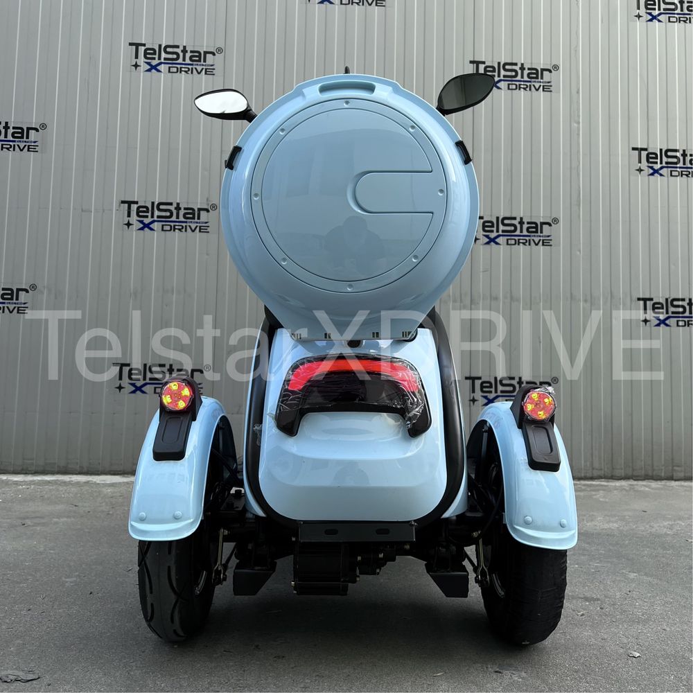Електрическа триколка 2+1 750.1 NEW ТИП VESPA STYLE 2025
