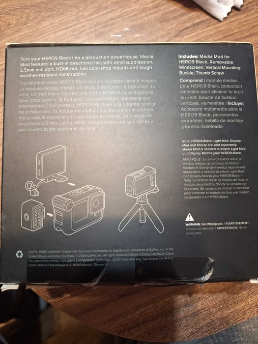 Media mod Go Pro 9/10/11/12