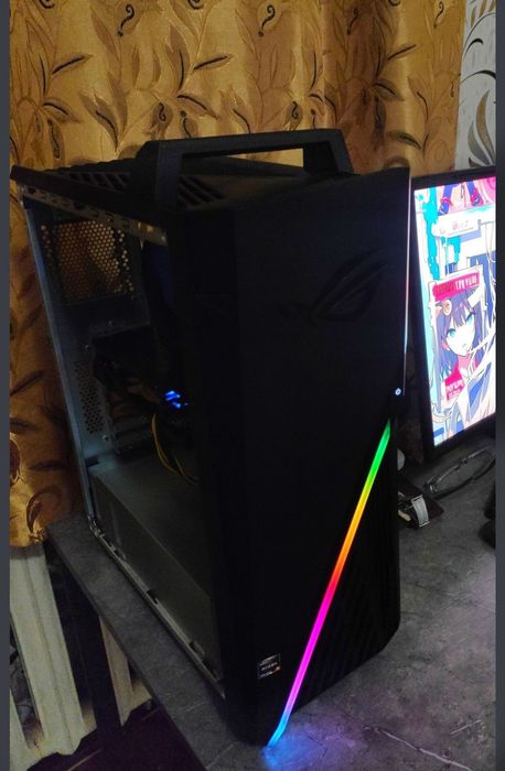 Гейм ASUS ROG/Core i5/16Gb/512Gb SSD/RX 4Gb/ПК игровой кейс.