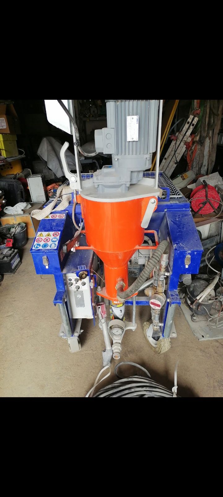 Pompã de tencuit Mixer Plus Top
