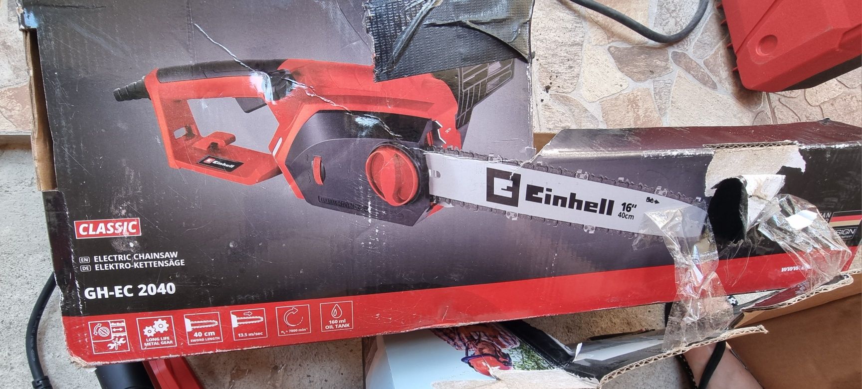 Електрическа резачка за дърва Einhell Gh Ec 2040