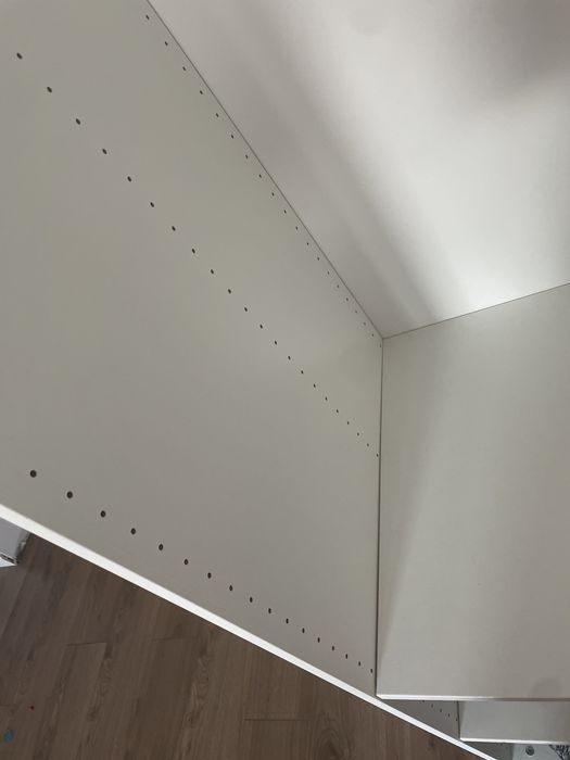 Ikea cadru pax cu polite si bara