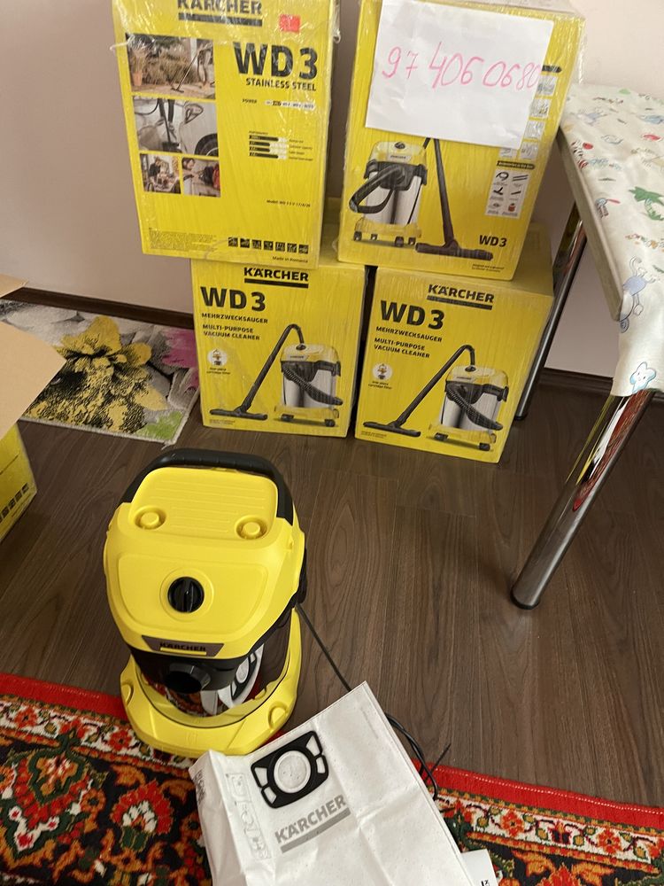 Karcher wd3 Пылесос