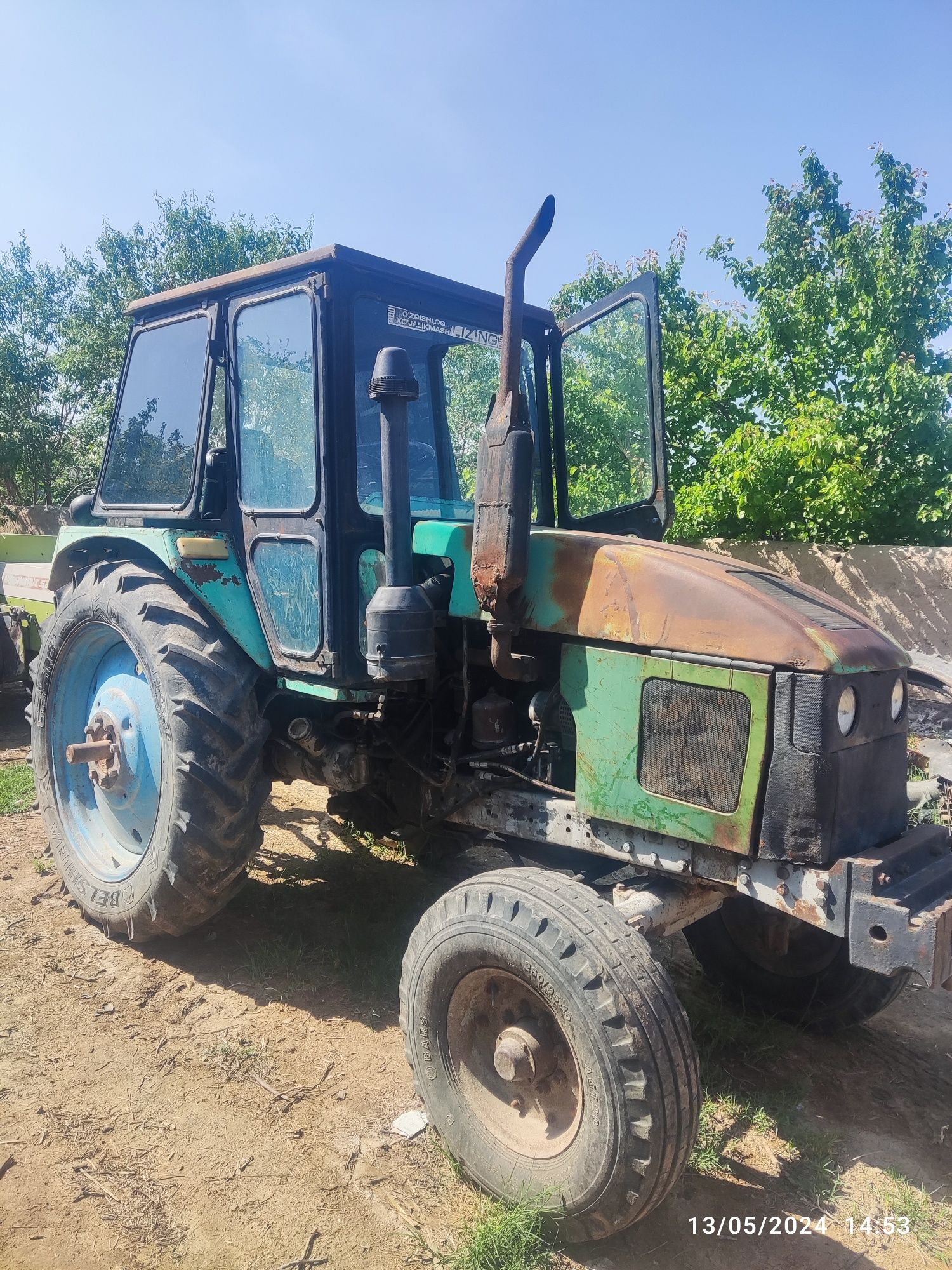 markant55 Pres padborshik bilan ttz traktor sotiladi