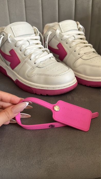 Sneakers OFF WHITE Out Of Office pink