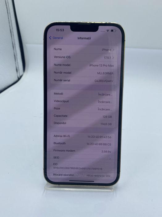 Iphone 13 Pro Max 128gb, baterie 86% / FACTURA/ GARANTIE #47573