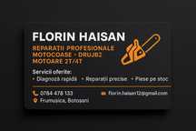 Reparații profesionale motocoase, drujbe, motounelte și motoare 2T/4T