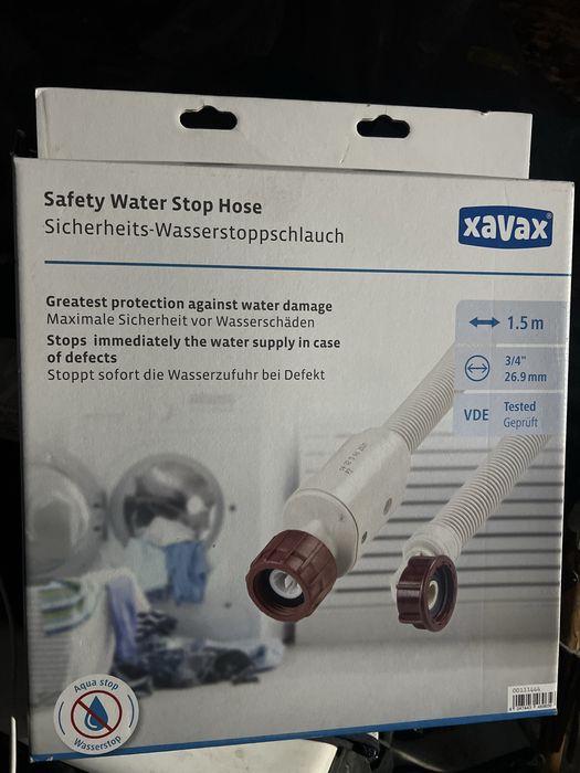 Furtun Xavax Aqua Stop alimentare apa masina spalat rufe / vase