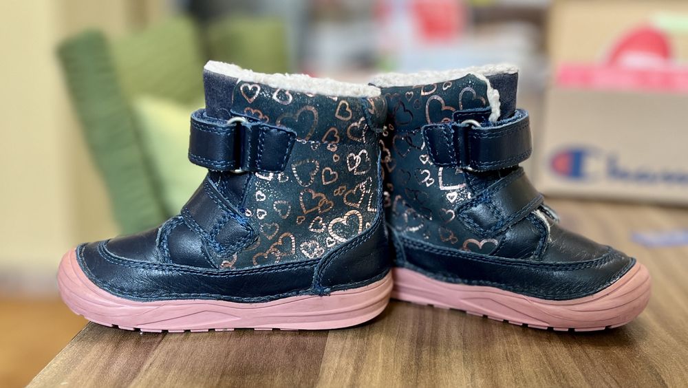 Детски топли боси ботуши ддстеп D.d.step номер 22