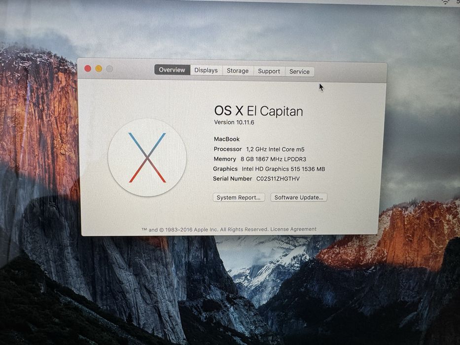 Vând Apple MacBook 12" – Core m5, 8GB RAM, 512GB SSD