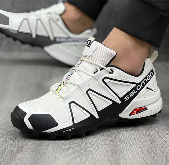 Мъжки обувки Salomon Speedcross Цвят: Черно и Бяло