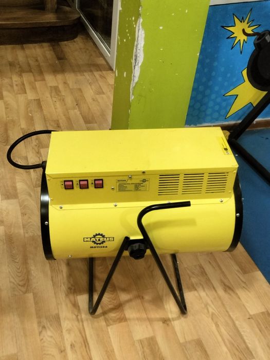 промышленный обогреватель Mateus MS11306 — 15 кВт, как новый