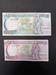 Bancnote Malta 2 și 10 Liri – colecție rară anii ‘80