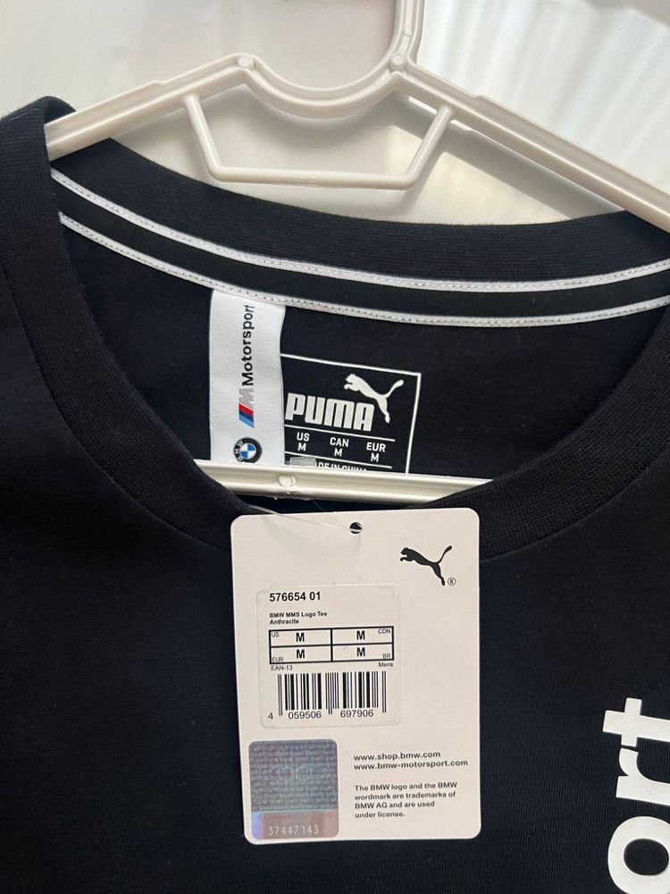 Tricou Puma Bmw M’Motorsport nou cu eticheta,Marime M’