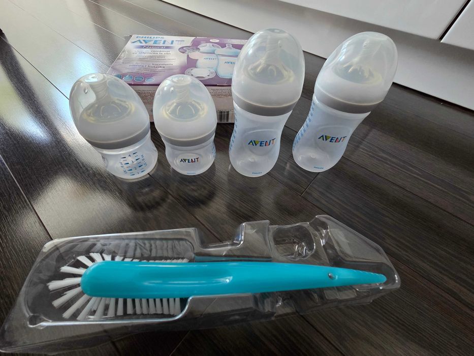 Sterilizator Philips Avent SCF286 + 2 seturi biberoane Nuk/Philips
