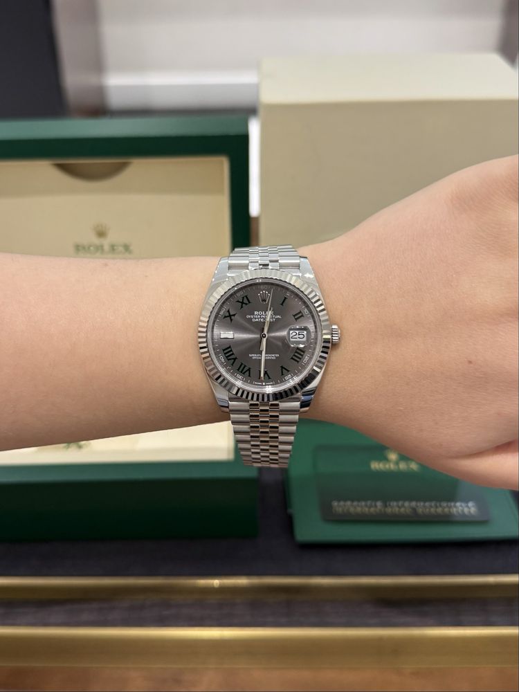 Rolex Datejust 41mm Steel and White Gold 126334