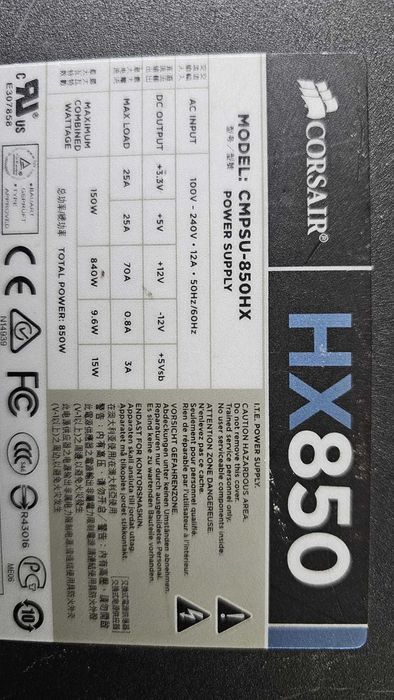 Sursa Corsair HX850W