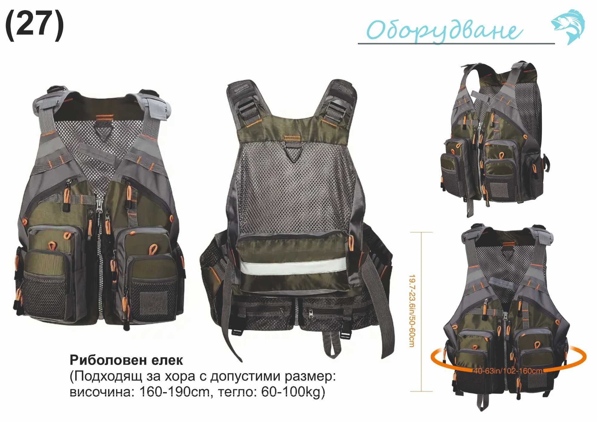 Ретрактор, Чанта, Елек, Въдица, Кеп, Кутия,