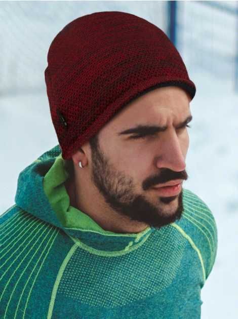 Плетена топла шапка WRELS I Двустранна, топла, мека, удебелена