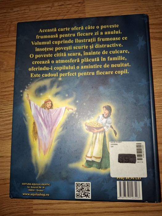 Vand carte copii 365 de povesti