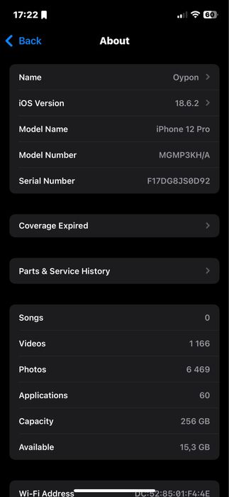 iPhone 12 pro 256gb 78% yomkost. Aybi yo’q holati ideal ime otgan