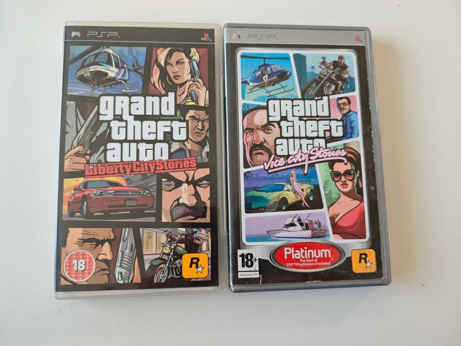 Grand Theft Auto Liberty City Stories + GTA Vice City Stories PSP