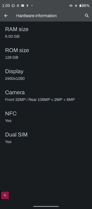 Motorola g60 - camera de 108 Mega pixeli, baterie de 6000 mAh