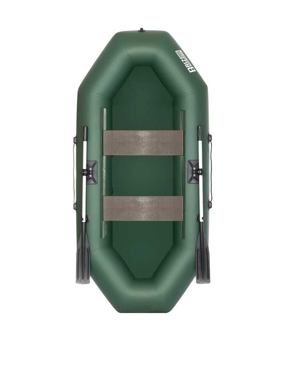 Лодка надувной-BRIZ 260N (green)-260х123 см. Доставка бесплатно