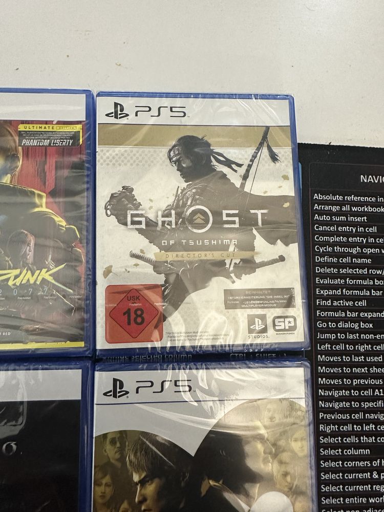 Joc playstation 5 cyberpunk gost of tsushima diablo until dawn