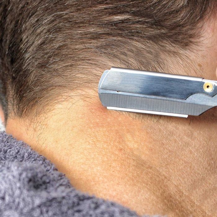 brici barbierit(aparat ras) cu maner lemn si husa trasnport, best GIFT