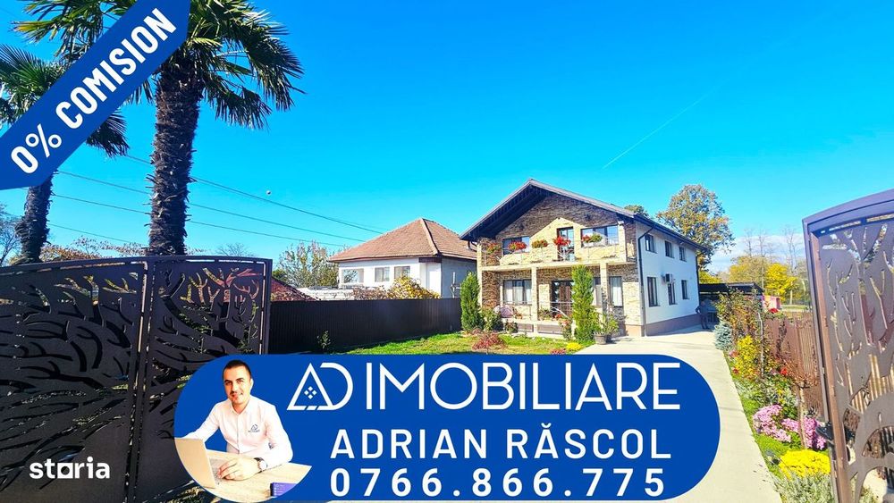 Casa NOUĂ, P+1 – Draguțești - mobilată și utilată