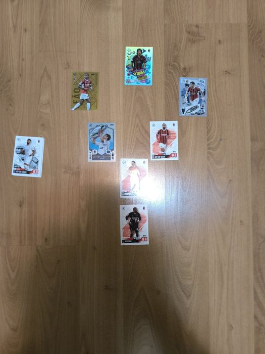 Match Attax пакети с карти от различни клубове сезони 24/25 и 25/26