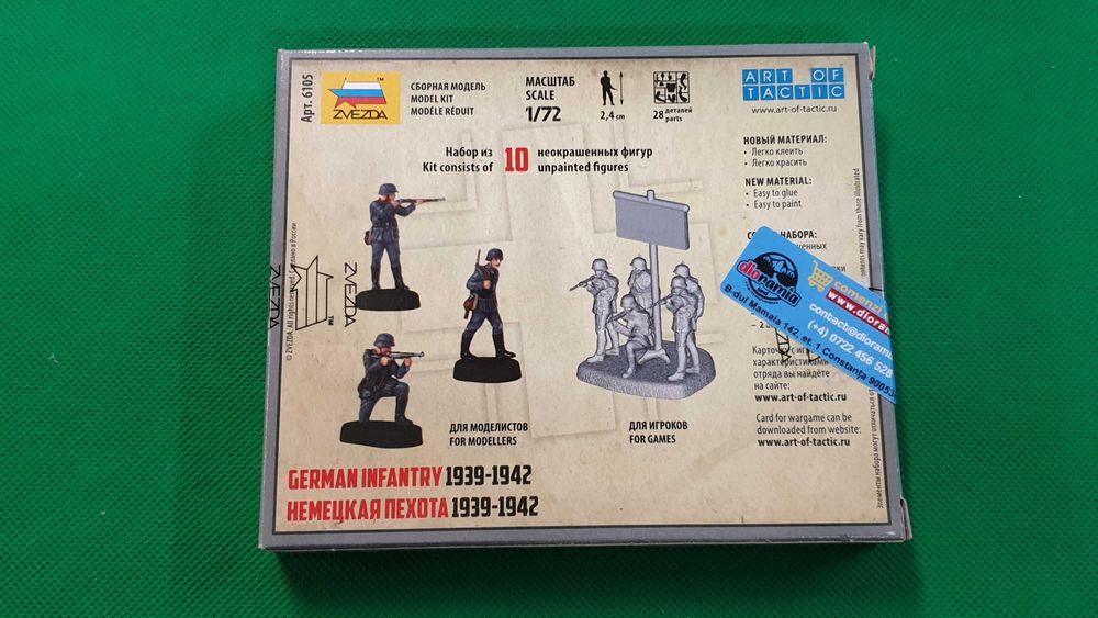 Set Figurine de construit Soldati SCARA 1:72 - LOT