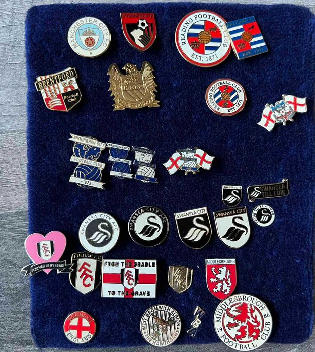 Нови Английски Значки На Английски И Европейски Футболни Отбори