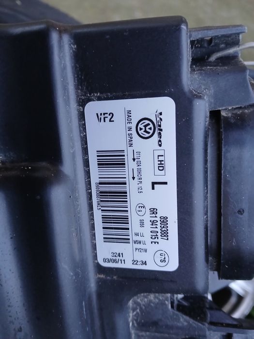 Оригинални фарове за vw polo.5- 6R.2009-2014-година.