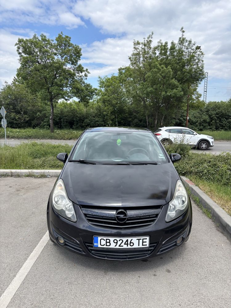 Opel Corsa Бензин-Газ, панорама, всичко платено