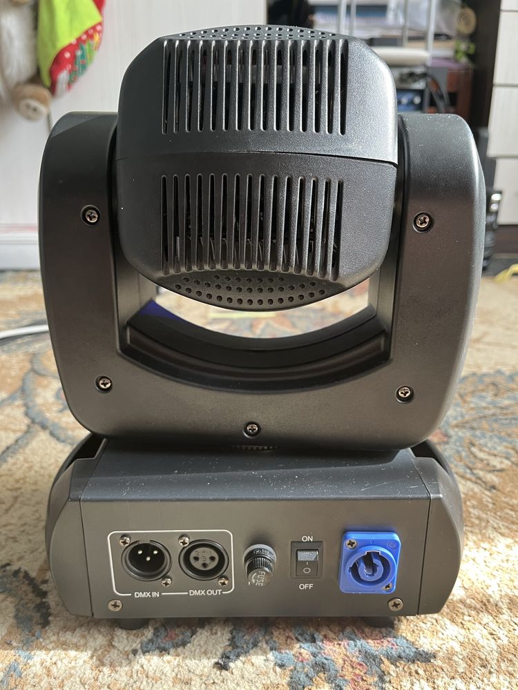 Mini moving head beam+spot 100w
