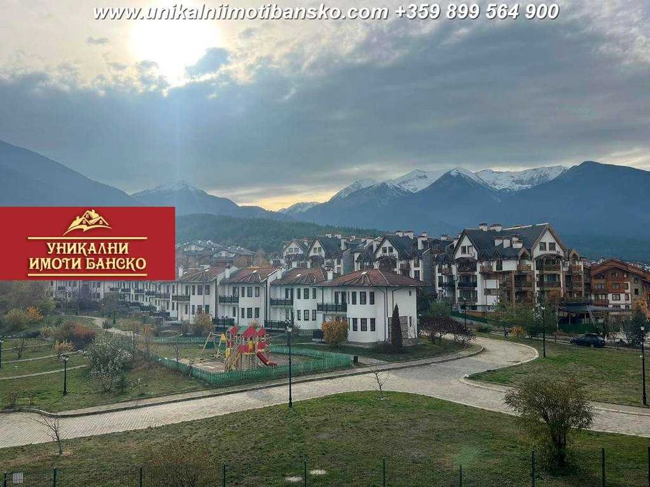 Гледка към планината! Двустаен апартамент за продажба в Банско