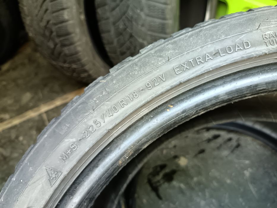 Anvelope MS iarna 225 40 18 nokian 2017 5.5mm